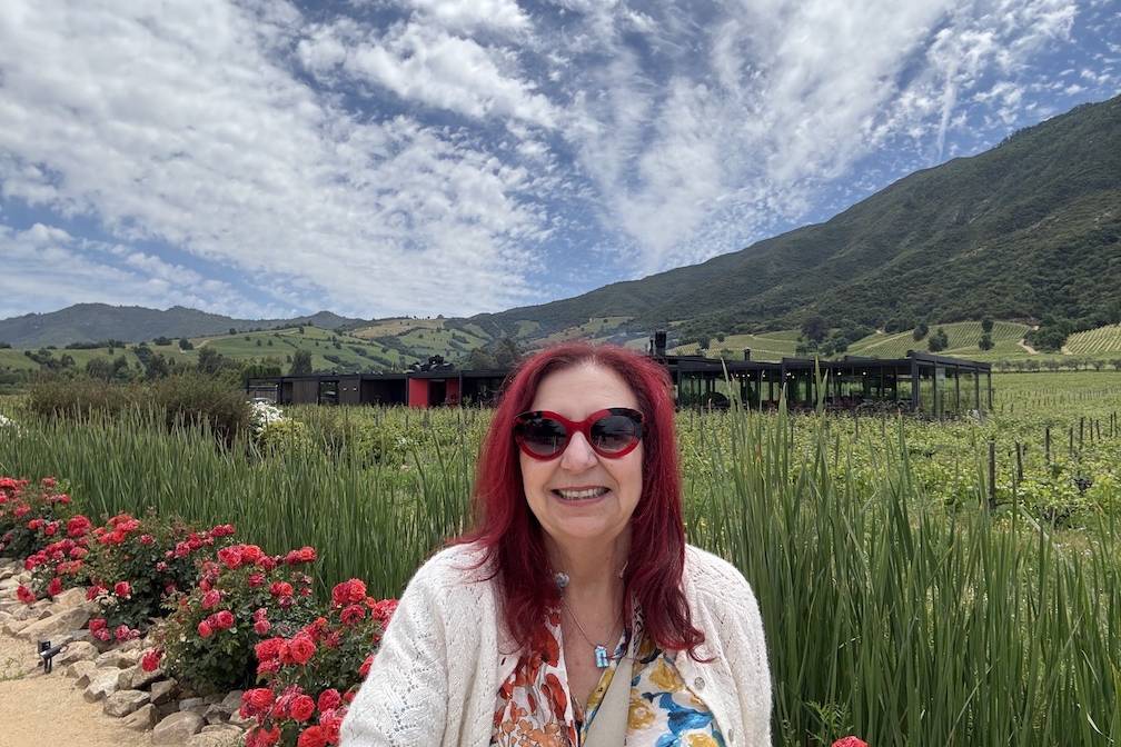Gail at Valle de Colchagua
